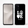 כיסוי בעיצוב אישי עם השם שלך לדגם - Motorola Moto G67 Power 5G בעיצוב אהבה