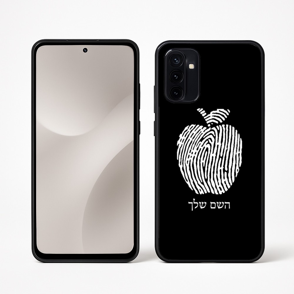 כיסוי בעיצוב אישי עם השם שלך לדגם - Motorola Moto G67 Power 5G בעיצוב הדפס תפוח