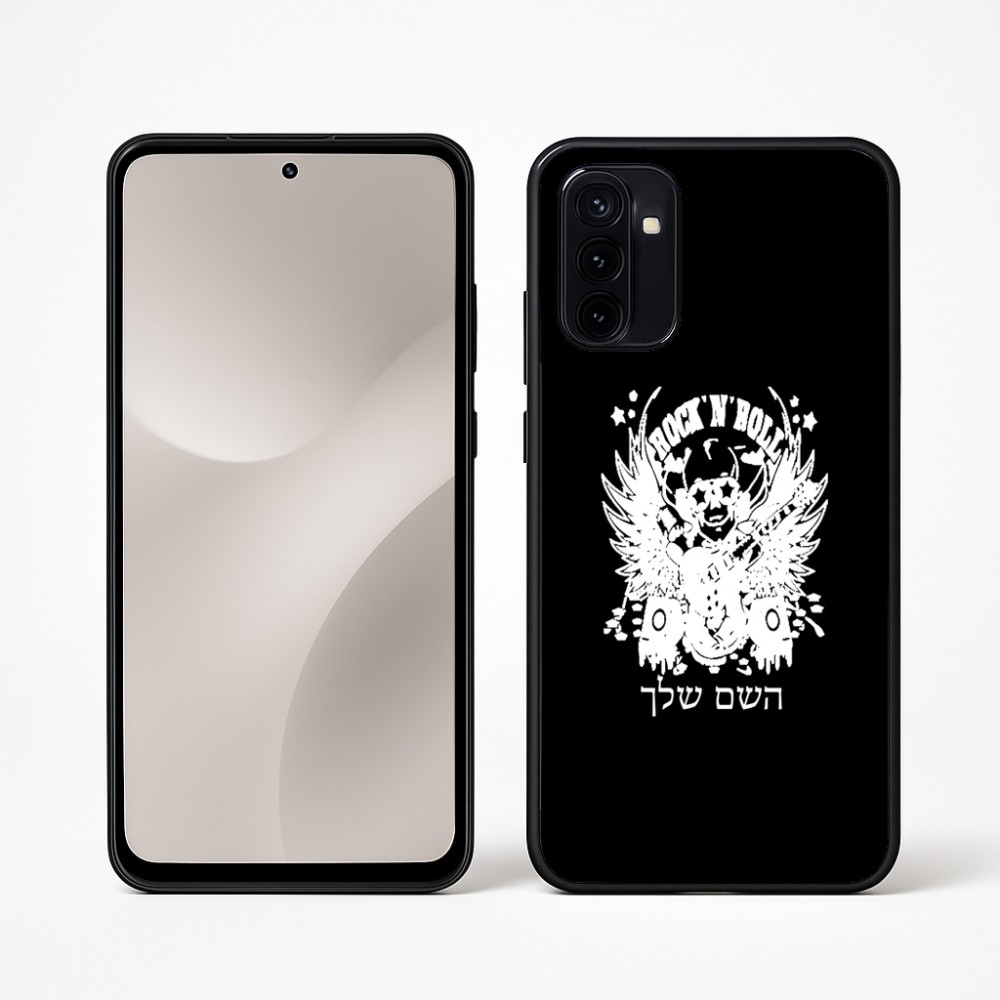 כיסוי בעיצוב אישי עם השם שלך לדגם - Motorola Moto G67 Power 5G בעיצוב רוקנרול