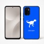 כיסוי בעיצוב אישי עם השם שלך לדגם - Motorola Moto G67 Power 5G בעיצוב דינוזאור