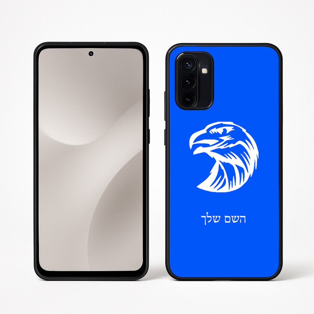 כיסוי בעיצוב אישי עם השם שלך לדגם - Motorola Moto G67 Power 5G בעיצוב ראש נשר
