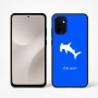 כיסוי בעיצוב אישי עם השם שלך לדגם - Motorola Moto G67 Power 5G בעיצוב כריש ראש פטיש