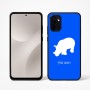 כיסוי בעיצוב אישי עם השם שלך לדגם - Motorola Moto G67 Power 5G בעיצוב קרנף