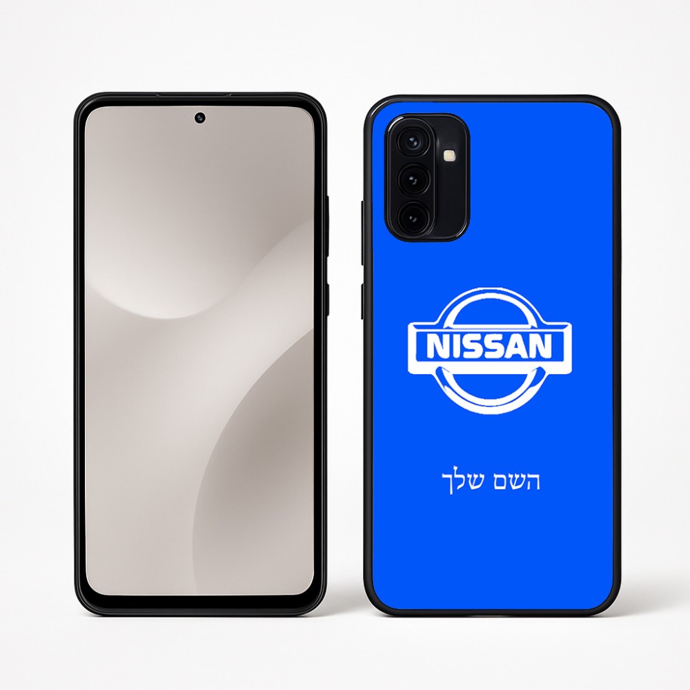 כיסוי בעיצוב אישי עם השם שלך לדגם - Motorola Moto G67 Power 5G בעיצוב ניסאן