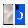 כיסוי בעיצוב אישי עם השם שלך לדגם - Motorola Moto G67 Power 5G בעיצוב סירה