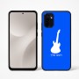 כיסוי בעיצוב אישי עם השם שלך לדגם - Motorola Moto G67 Power 5G בעיצוב גיטרה