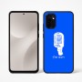 כיסוי בעיצוב אישי עם השם שלך לדגם - Motorola Moto G67 Power 5G בעיצוב מיקרופון