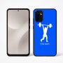 כיסוי בעיצוב אישי עם השם שלך לדגם - Motorola Moto G67 Power 5G בעיצוב הרמת משקולות