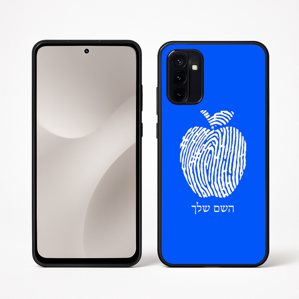 כיסוי בעיצוב אישי עם השם שלך לדגם - Motorola Moto G67 Power 5G בעיצוב הדפס תפוח