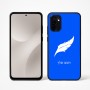 כיסוי בעיצוב אישי עם השם שלך לדגם - Motorola Moto G67 Power 5G בעיצוב נוצת נוצה