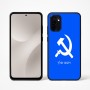 כיסוי בעיצוב אישי עם השם שלך לדגם - Motorola Moto G67 Power 5G בעיצוב פטיש ומגל