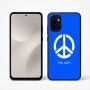 כיסוי בעיצוב אישי עם השם שלך לדגם - Motorola Moto G67 Power 5G בעיצוב סמל השלום
