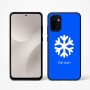 כיסוי בעיצוב אישי עם השם שלך לדגם - Motorola Moto G67 Power 5G בעיצוב שלג