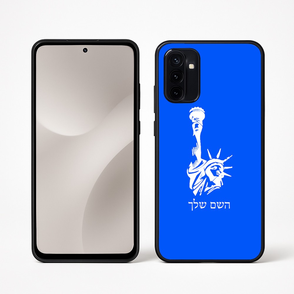 כיסוי בעיצוב אישי עם השם שלך לדגם - Motorola Moto G67 Power 5G בעיצוב פסל החירות
