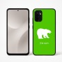 כיסוי בעיצוב אישי עם השם שלך לדגם - Motorola Moto G67 Power 5G בעיצוב דוב