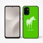 כיסוי בעיצוב אישי עם השם שלך לדגם - Motorola Moto G67 Power 5G בעיצוב זברה