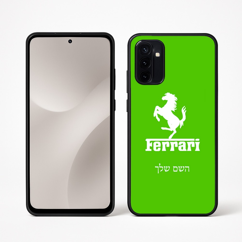 כיסוי בעיצוב אישי עם השם שלך לדגם - Motorola Moto G67 Power 5G בעיצוב פרארי
