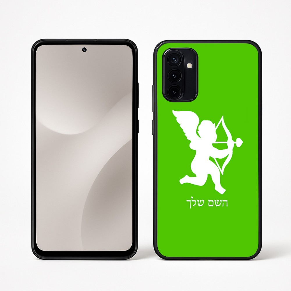 כיסוי בעיצוב אישי עם השם שלך לדגם - Motorola Moto G67 Power 5G בעיצוב קופידון