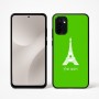 כיסוי בעיצוב אישי עם השם שלך לדגם - Motorola Moto G67 Power 5G בעיצוב מגדל אייפל