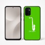 כיסוי בעיצוב אישי עם השם שלך לדגם - Motorola Moto G67 Power 5G בעיצוב סקסופון