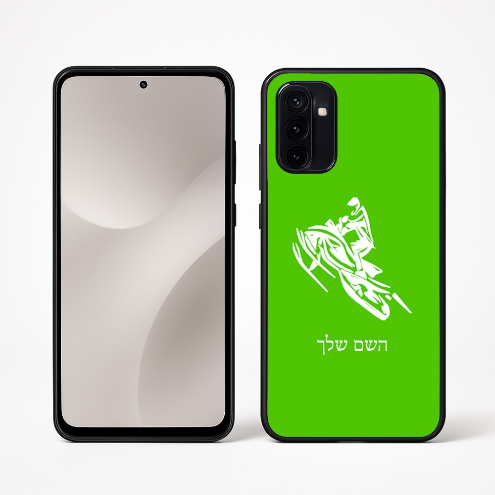 כיסוי בעיצוב אישי עם השם שלך לדגם - Motorola Moto G67 Power 5G בעיצוב אופנוע שלג