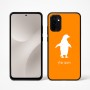 כיסוי בעיצוב אישי עם השם שלך לדגם - Motorola Moto G67 Power 5G בעיצוב פינגווין