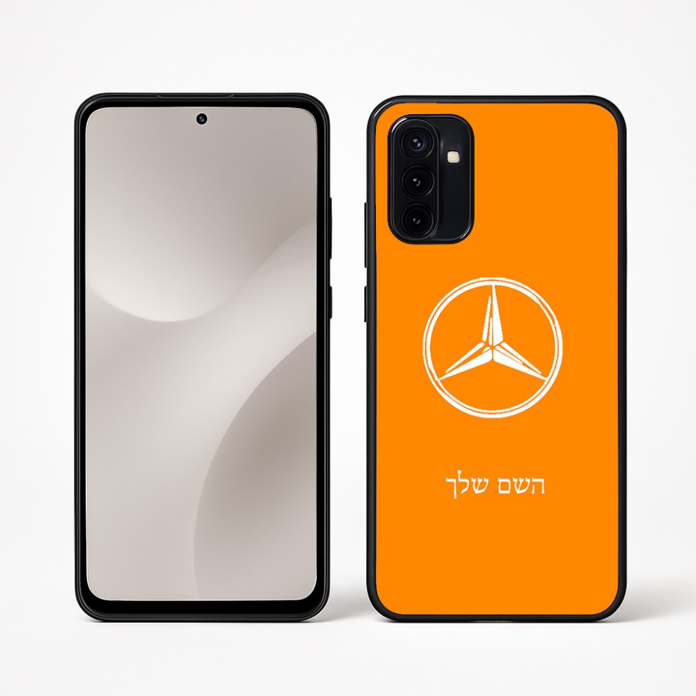 כיסוי בעיצוב אישי עם השם שלך לדגם - Motorola Moto G67 Power 5G בעיצוב מרצדס-בנץ
