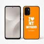 כיסוי בעיצוב אישי עם השם שלך לדגם - Motorola Moto G67 Power 5G בעיצוב אוהבת את החבר שלי