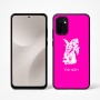 כיסוי בעיצוב אישי עם השם שלך לדגם - Motorola Moto G67 Power 5G בעיצוב ארנב מחזיק גזר