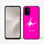 כיסוי בעיצוב אישי עם השם שלך לדגם - Motorola Moto G67 Power 5G בעיצוב עכביש