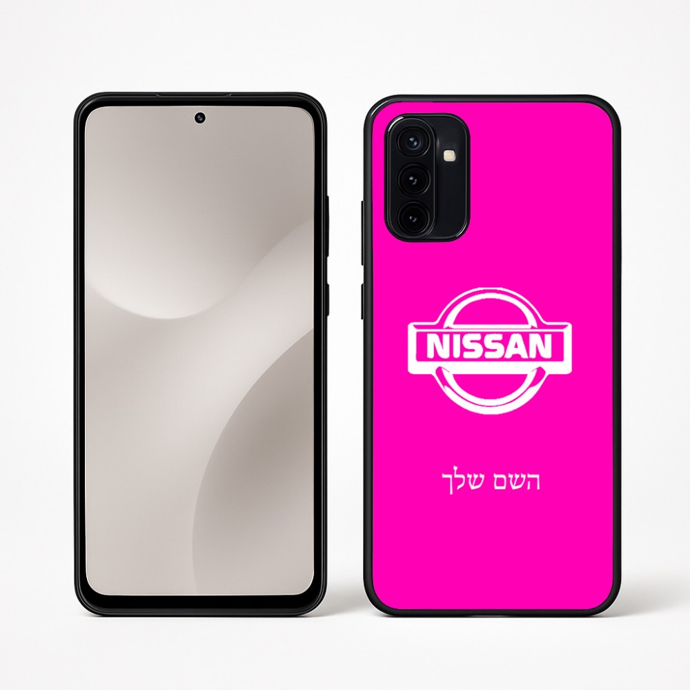 כיסוי בעיצוב אישי עם השם שלך לדגם - Motorola Moto G67 Power 5G בעיצוב ניסאן