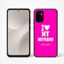 כיסוי בעיצוב אישי עם השם שלך לדגם - Motorola Moto G67 Power 5G בעיצוב אוהבת את החבר שלי