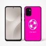 כיסוי בעיצוב אישי עם השם שלך לדגם - Motorola Moto G67 Power 5G בעיצוב כדורגל כדור כדורגל