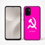 כיסוי בעיצוב אישי עם השם שלך לדגם - Motorola Moto G67 Power 5G בעיצוב פטיש ומגל