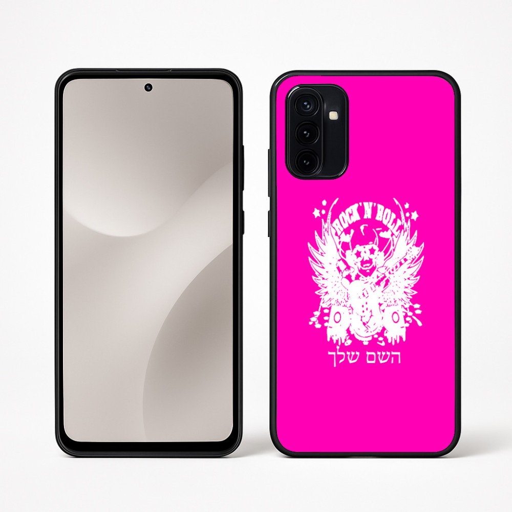 כיסוי בעיצוב אישי עם השם שלך לדגם - Motorola Moto G67 Power 5G בעיצוב רוקנרול
