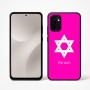 כיסוי בעיצוב אישי עם השם שלך לדגם - Motorola Moto G67 Power 5G בעיצוב מגן דוד - מגן דוד - ישראל