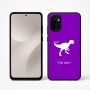 כיסוי בעיצוב אישי עם השם שלך לדגם - Motorola Moto G67 Power 5G בעיצוב דינוזאור