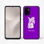 כיסוי בעיצוב אישי עם השם שלך לדגם - Motorola Moto G67 Power 5G בעיצוב ארנב מחזיק גזר
