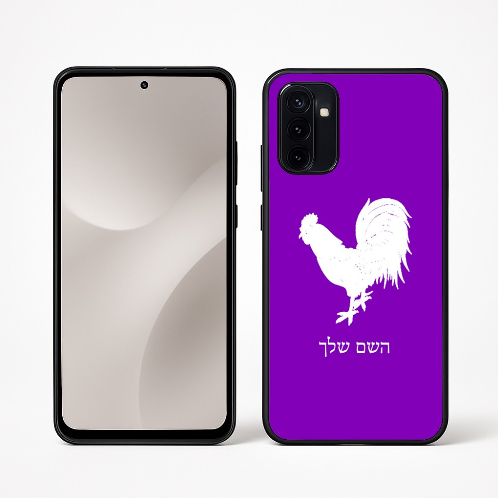 כיסוי בעיצוב אישי עם השם שלך לדגם - Motorola Moto G67 Power 5G בעיצוב תרנגול