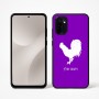 כיסוי בעיצוב אישי עם השם שלך לדגם - Motorola Moto G67 Power 5G בעיצוב תרנגול