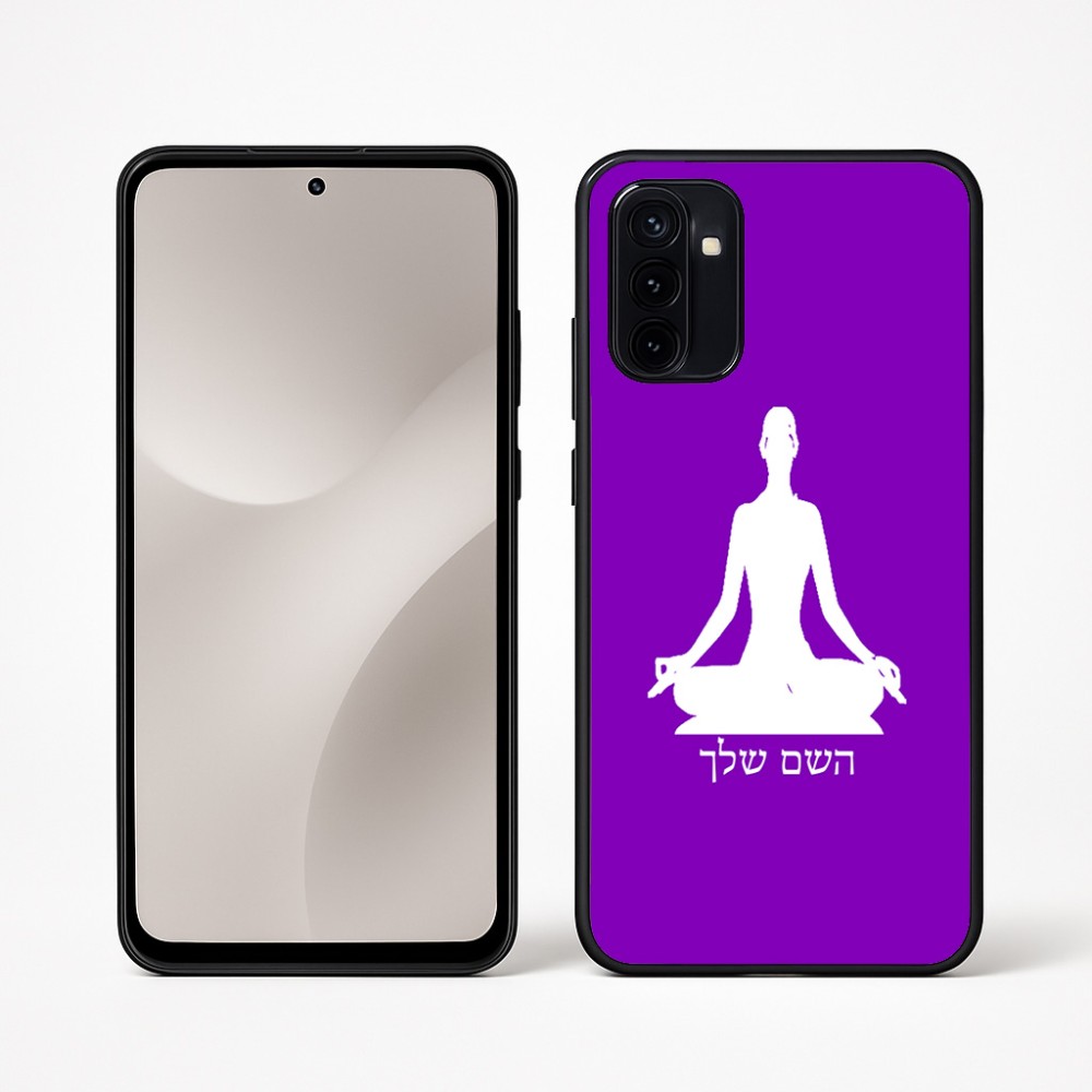 כיסוי בעיצוב אישי עם השם שלך לדגם - Motorola Moto G67 Power 5G בעיצוב אימון יוגה