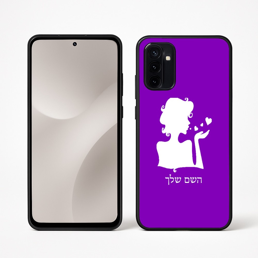 כיסוי בעיצוב אישי עם השם שלך לדגם - Motorola Moto G67 Power 5G בעיצוב אהבת נשים