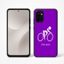 כיסוי בעיצוב אישי עם השם שלך לדגם - Motorola Moto G67 Power 5G בעיצוב אופניים אולימפיים