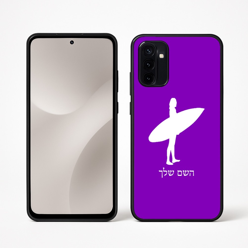כיסוי בעיצוב אישי עם השם שלך לדגם - Motorola Moto G67 Power 5G בעיצוב גלישה - גלישה