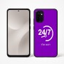 כיסוי בעיצוב אישי עם השם שלך לדגם - Motorola Moto G67 Power 5G בעיצוב 24 ביולי