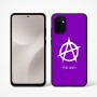 כיסוי בעיצוב אישי עם השם שלך לדגם - Motorola Moto G67 Power 5G בעיצוב אנרכיה