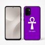 כיסוי בעיצוב אישי עם השם שלך לדגם - Motorola Moto G67 Power 5G בעיצוב אנק - מפתח החיים המצרי