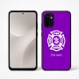 כיסוי בעיצוב אישי עם השם שלך לדגם - Motorola Moto G67 Power 5G בעיצוב כבאי - תגית