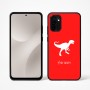 כיסוי בעיצוב אישי עם השם שלך לדגם - Motorola Moto G67 Power 5G בעיצוב דינוזאור