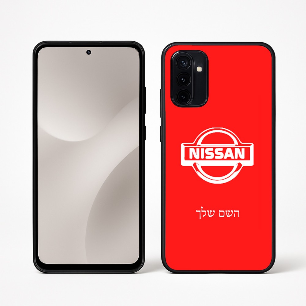 כיסוי בעיצוב אישי עם השם שלך לדגם - Motorola Moto G67 Power 5G בעיצוב ניסאן